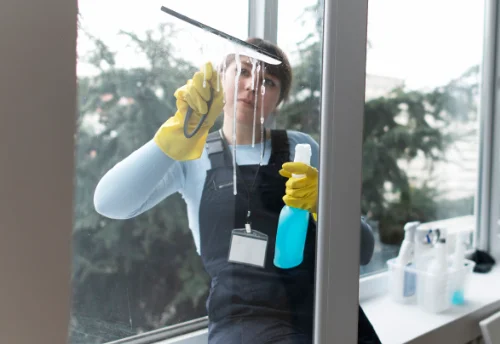 Nettoyage de vitres intérieures et extérieures à Pierreclos